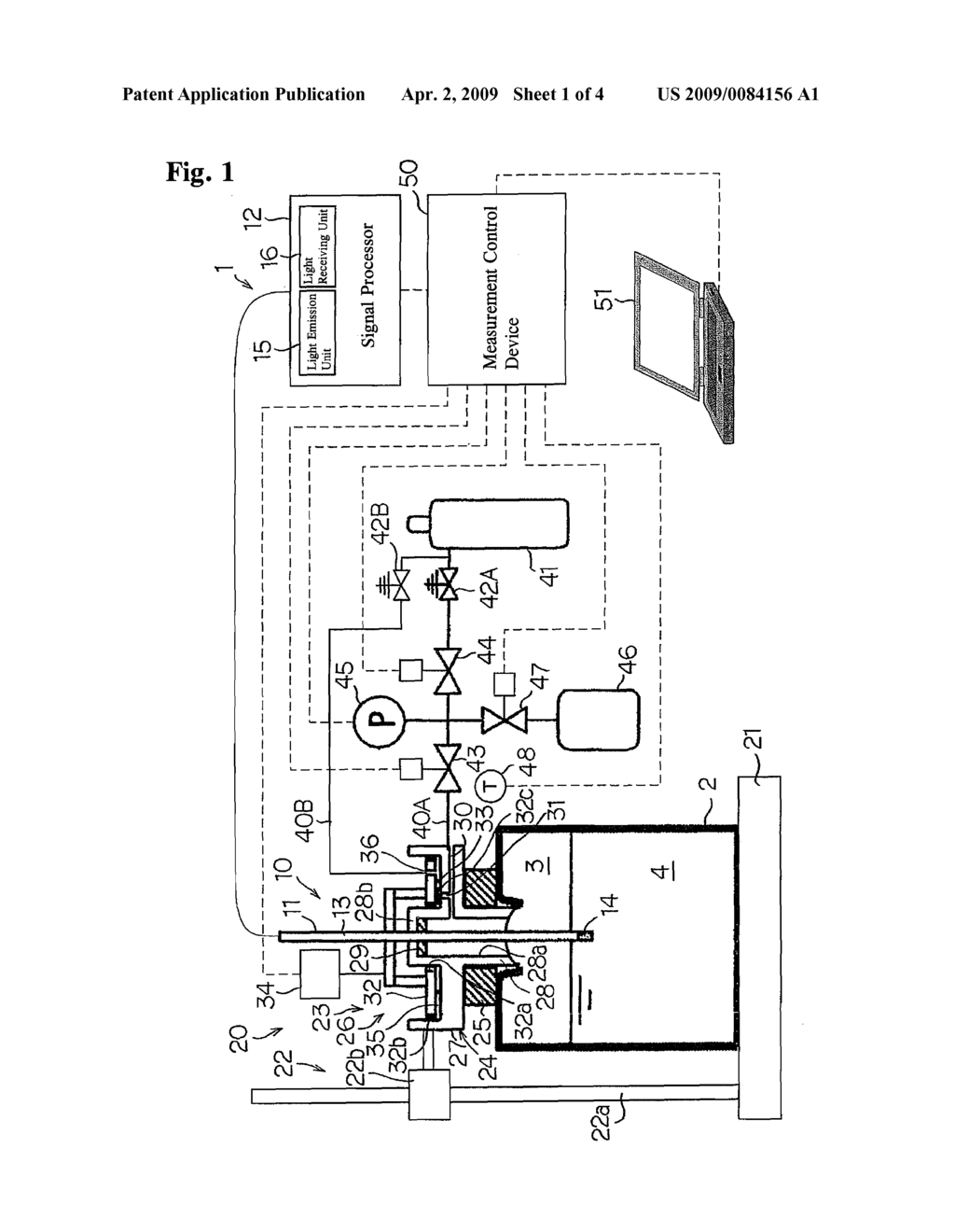 METHOD FOR MEASURING OXYGEN AMOUNT IN HERMETICALLY SEALED CONTAINER AND PIERCING DEVICE FOR HERMETICALLY SEALED CONTAINER USED THEREFORE - diagram, schematic, and image 02