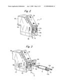 Cam slider-returning mechanism diagram and image