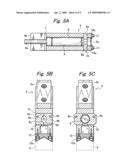 Cam slider-returning mechanism diagram and image