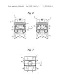 Cam slider-returning mechanism diagram and image