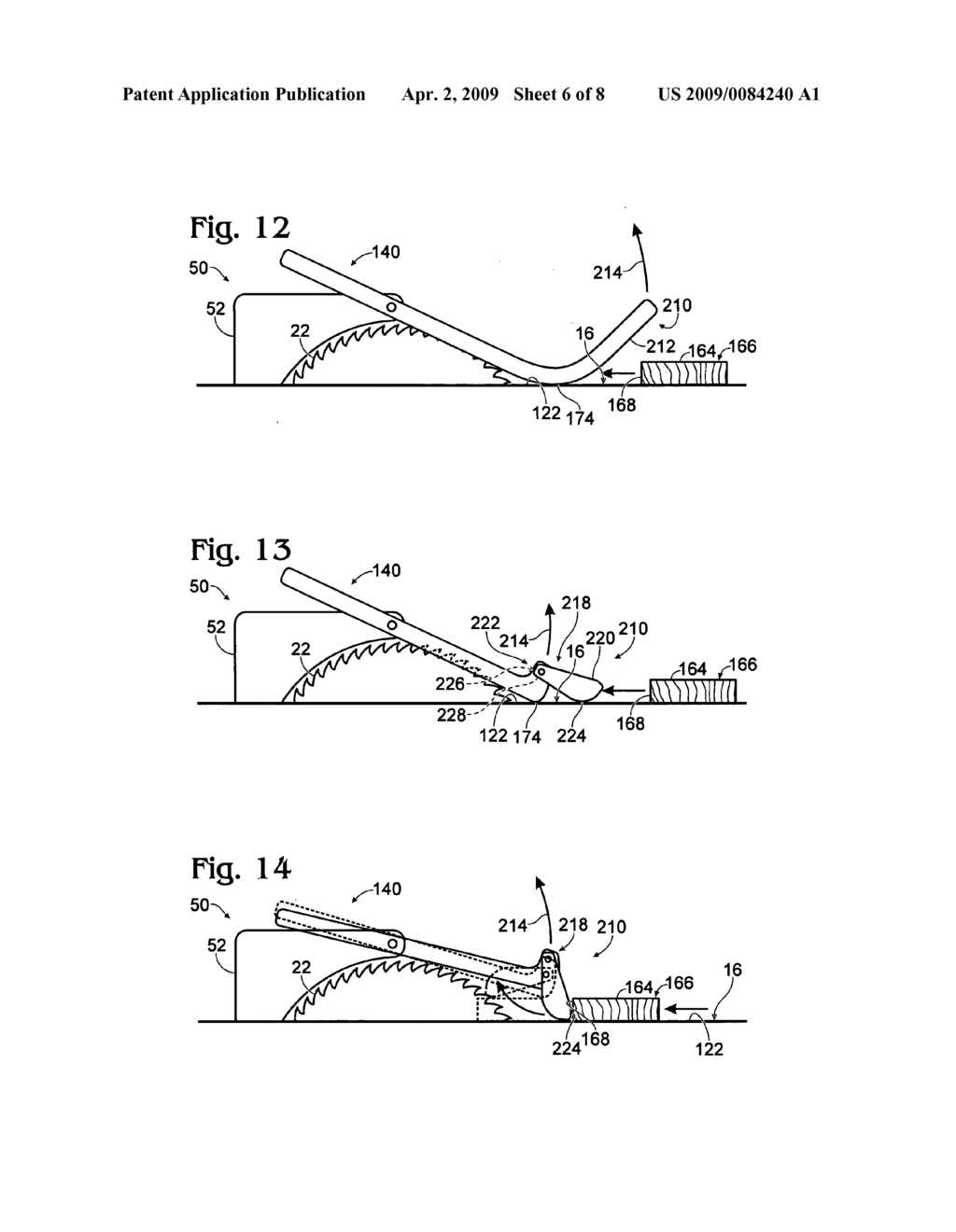 Table saw guards, splitter assemblies, accessories, and table saws including the same - diagram, schematic, and image 07