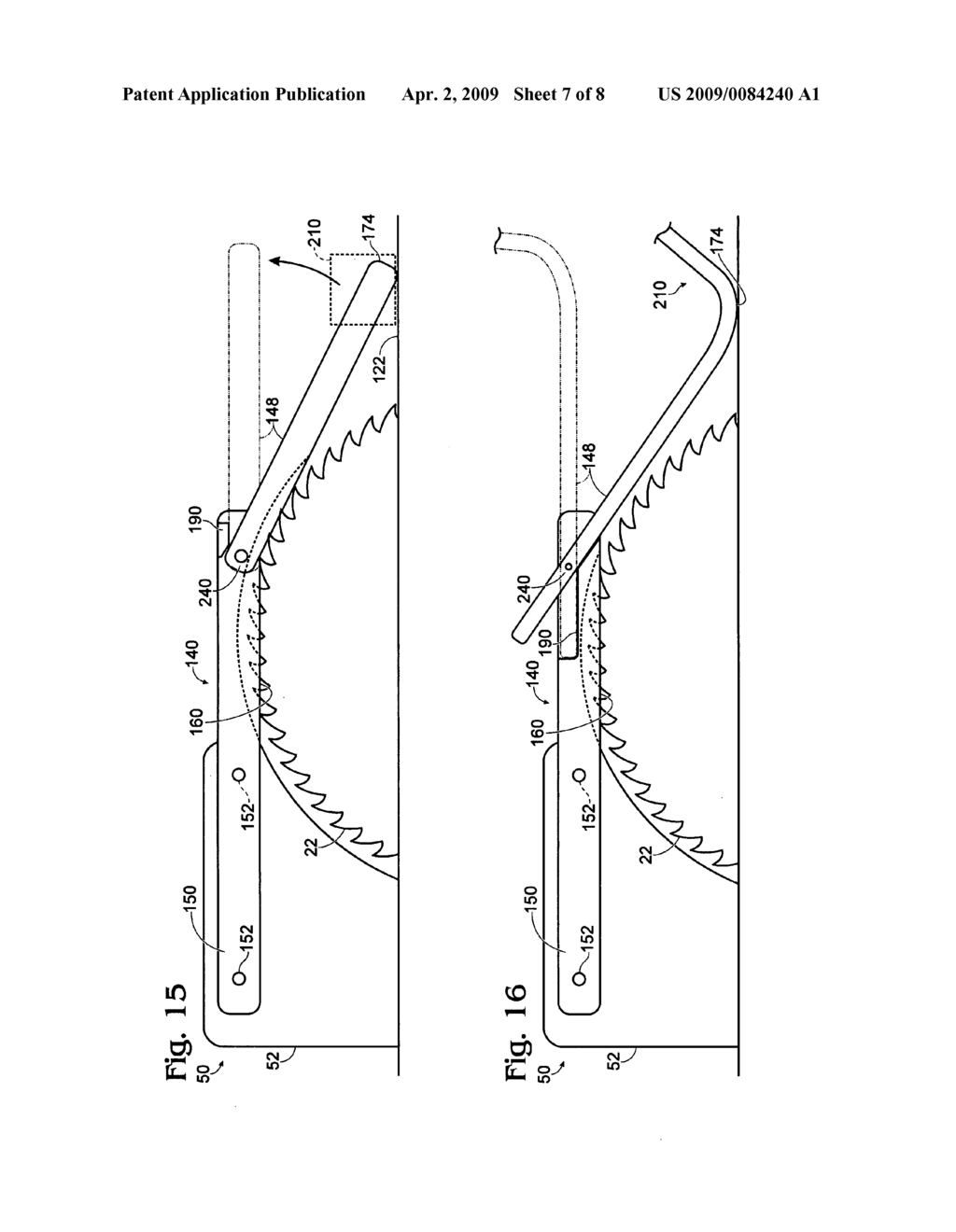 Table saw guards, splitter assemblies, accessories, and table saws including the same - diagram, schematic, and image 08