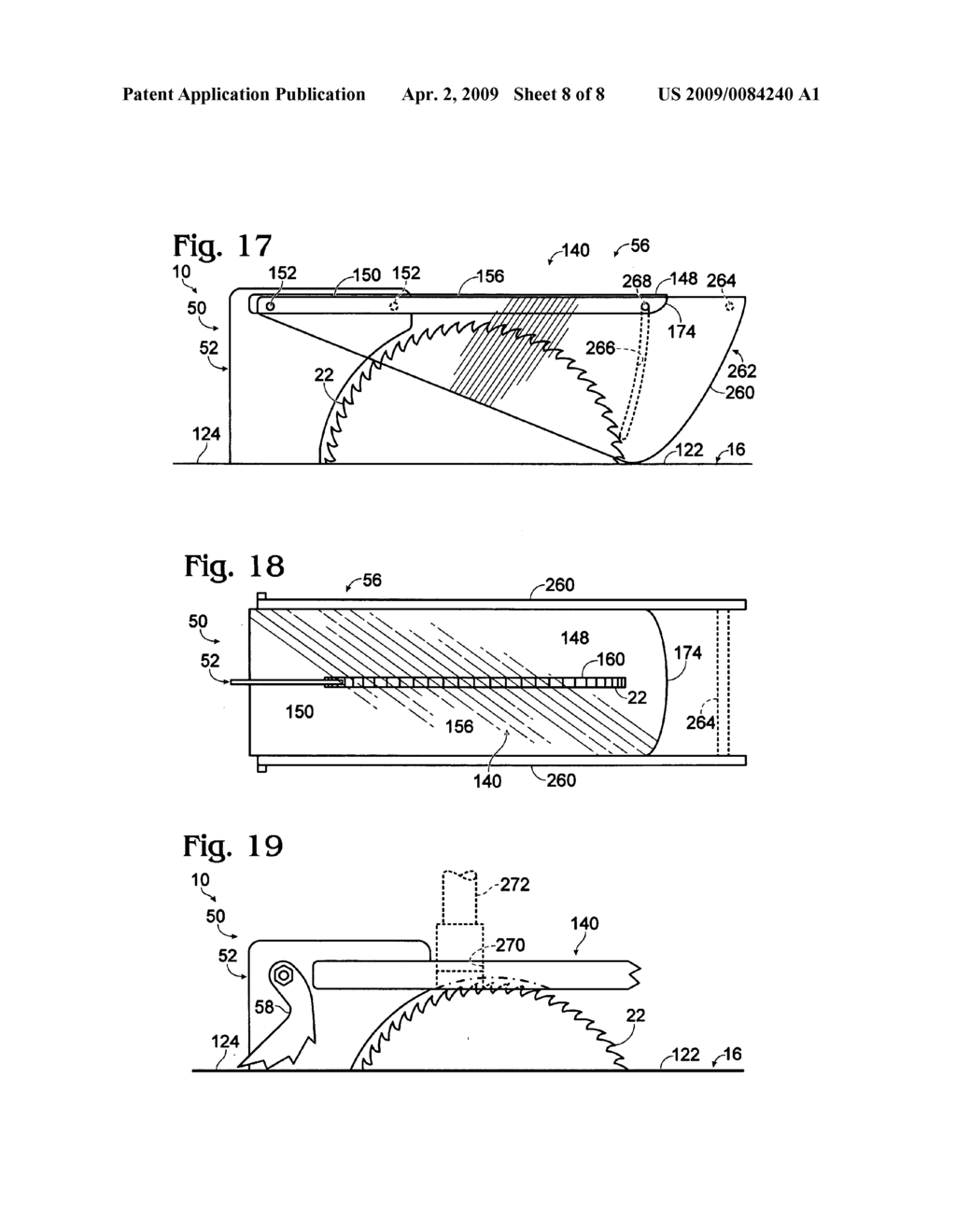 Table saw guards, splitter assemblies, accessories, and table saws including the same - diagram, schematic, and image 09