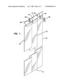 Pet curtain diagram and image