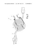 Device and Method for Coiling a Flexible Material diagram and image