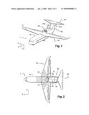 Aircraft having a reduced acoustic signature diagram and image
