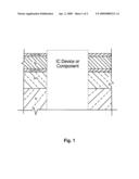 CLADDED SILVER AND SILVER ALLOY METALLIZATION FOR IMPROVED ADHESION ELECTROMIGRATION RESISTANCE diagram and image