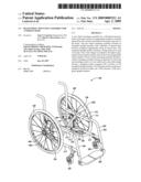 REAR WHEEL MOUNTING ASSEMBLY FOR A WHEELCHAIR diagram and image