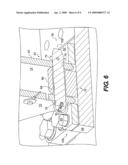 Structure and a system for connecting a machine cab to a supporting frame diagram and image