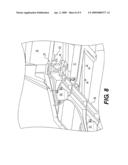 Structure and a system for connecting a machine cab to a supporting frame diagram and image