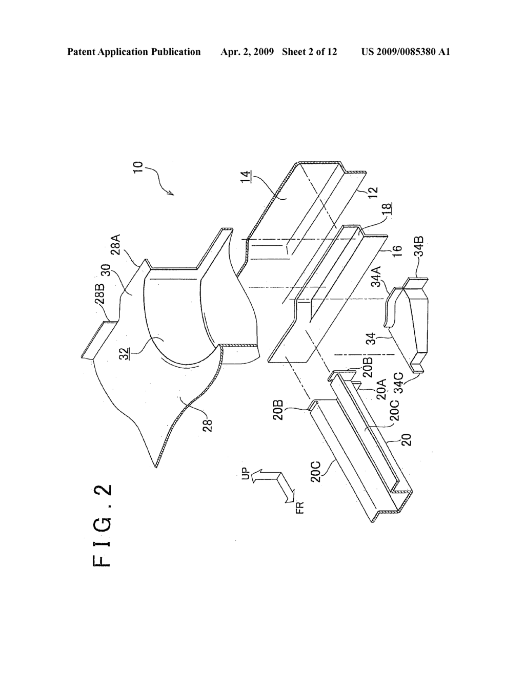 Rear Structure for Vehicle - diagram, schematic, and image 03