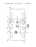 Vehicle power door control with passive entry diagram and image