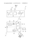  Hands free  type telephone kit for a motorcycle, the kit being remotely controlled from the handlebar diagram and image