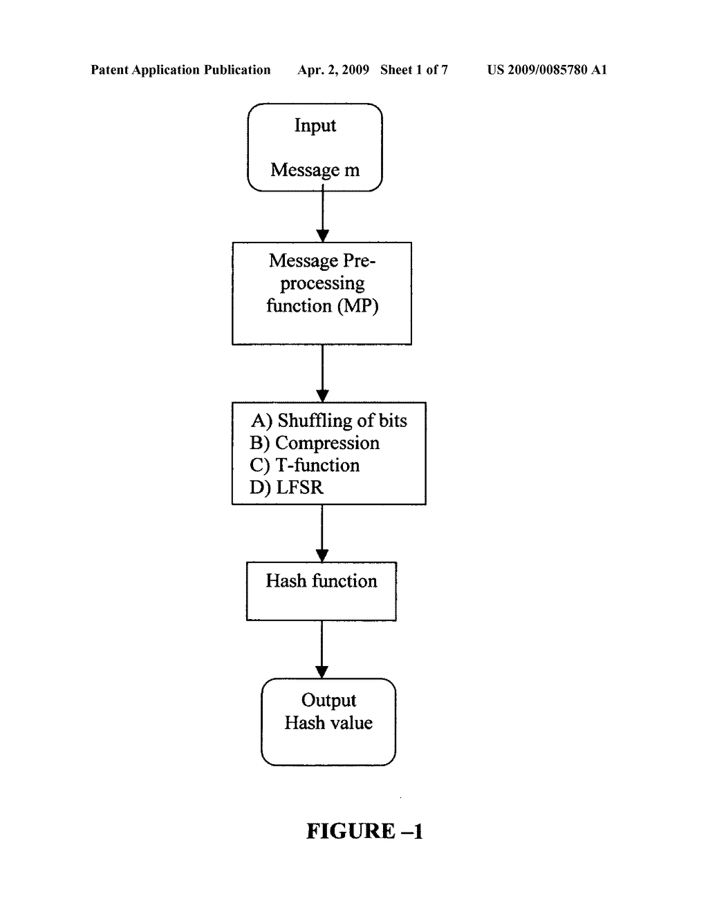 Method for preventing and detecting hash collisions of data during the data transmission - diagram, schematic, and image 02