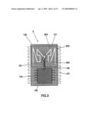 INTEGRATED CIRCUIT PACKAGE INCLUDING MINIATURE ANTENNA diagram and image