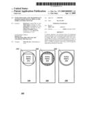 NAVIGATION FOR A NON-TRADITIONALLY SHAPED LIQUID CRYSTAL DISPLAY FOR MOBILE HANDSET DEVICES diagram and image