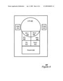 NAVIGATION FOR A NON-TRADITIONALLY SHAPED LIQUID CRYSTAL DISPLAY FOR MOBILE HANDSET DEVICES diagram and image