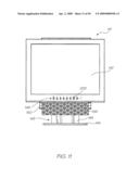 Computer Monitor Having Flat Panel Display And Printhead diagram and image