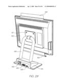 Computer Monitor Having Flat Panel Display And Printhead diagram and image