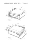 CRADLE UNIT HAVING PIVOTED CONNECTIONS FOR PRINTHEAD CARTRIDGE diagram and image