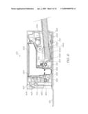 CRADLE UNIT HAVING PIVOTED CONNECTIONS FOR PRINTHEAD CARTRIDGE diagram and image