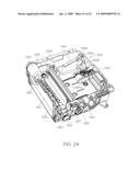 CRADLE UNIT HAVING PIVOTED CONNECTIONS FOR PRINTHEAD CARTRIDGE diagram and image