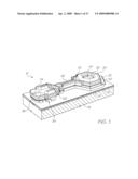 PRINTHEAD WITH NOZZLE ARRANGEMENTS INCORPORATING FLUIDIC SEALS diagram and image