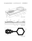 PRINTHEAD WITH NOZZLE ARRANGEMENTS INCORPORATING FLUIDIC SEALS diagram and image