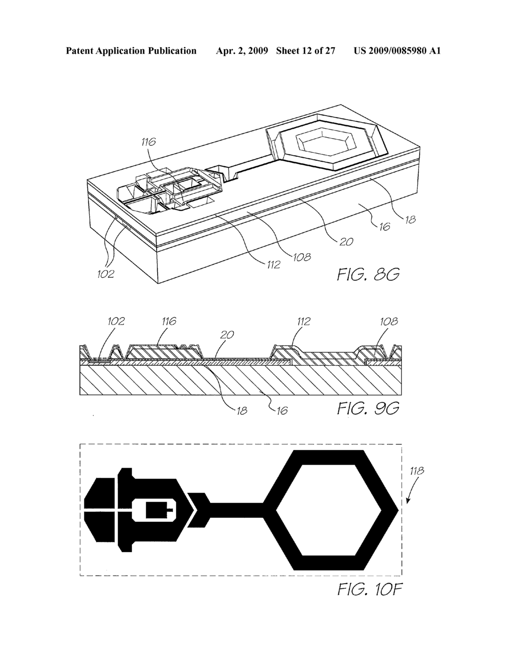 PRINTHEAD WITH NOZZLE ARRANGEMENTS INCORPORATING FLUIDIC SEALS - diagram, schematic, and image 13