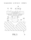 PRESSING MECHANISM FOR AN IMAGE SHAKE SUPPRESSING OPTICAL DEVICE diagram and image