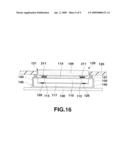 DISPLAY DEVICE INTEGRAL WITH PROTECTION PLATE, AND DISPLAY APPARATUS USING THE SAME diagram and image