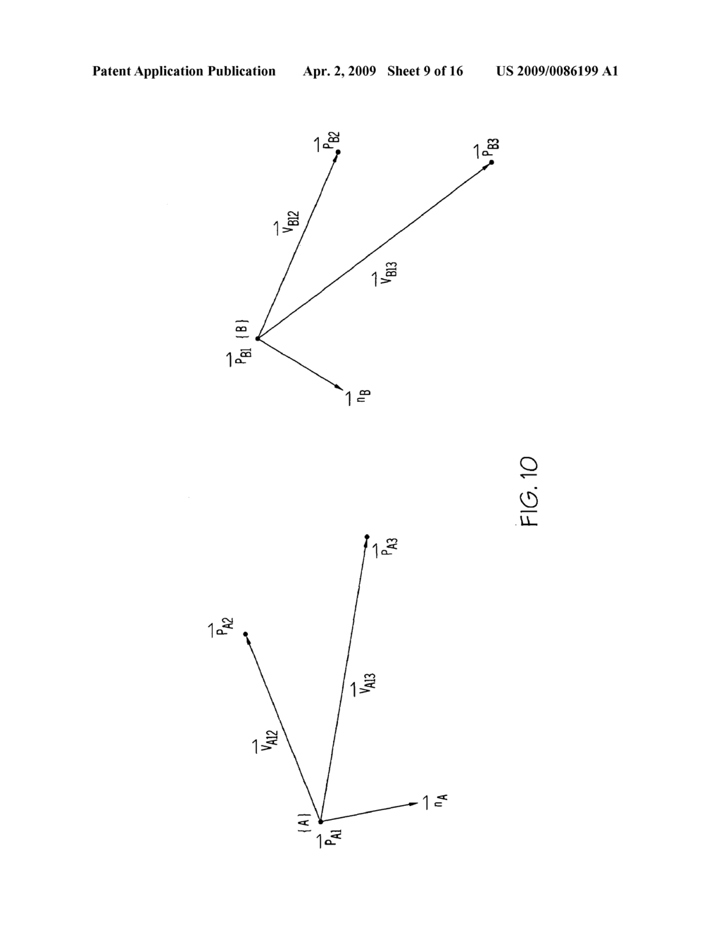 METHOD INVOLVING A POINTING INSTRUMENT AND A TARGET OBJECT - diagram, schematic, and image 10