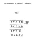 DOCUMENT PROCESSING APPARATUS, DOCUMENT PROCESSING METHOD AND COMPUTER-READABLE MEDIUM diagram and image