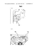 Actuator latching mechanism for magnetic disk drive diagram and image