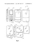 PROTECTIVE COVERING FOR AN ELECTRONIC DEVICE diagram and image