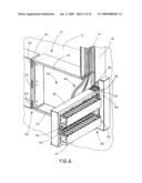 Wall Mounted Enclosure With Rotating Patch Panel Frame diagram and image