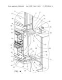 Wall Mounted Enclosure With Rotating Patch Panel Frame diagram and image