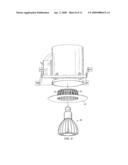 Method and Apparatus for Thermally Effective Trim for Light Fixture diagram and image