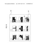 Apparatus for and method of processing image information and recording medium storing image processing program diagram and image