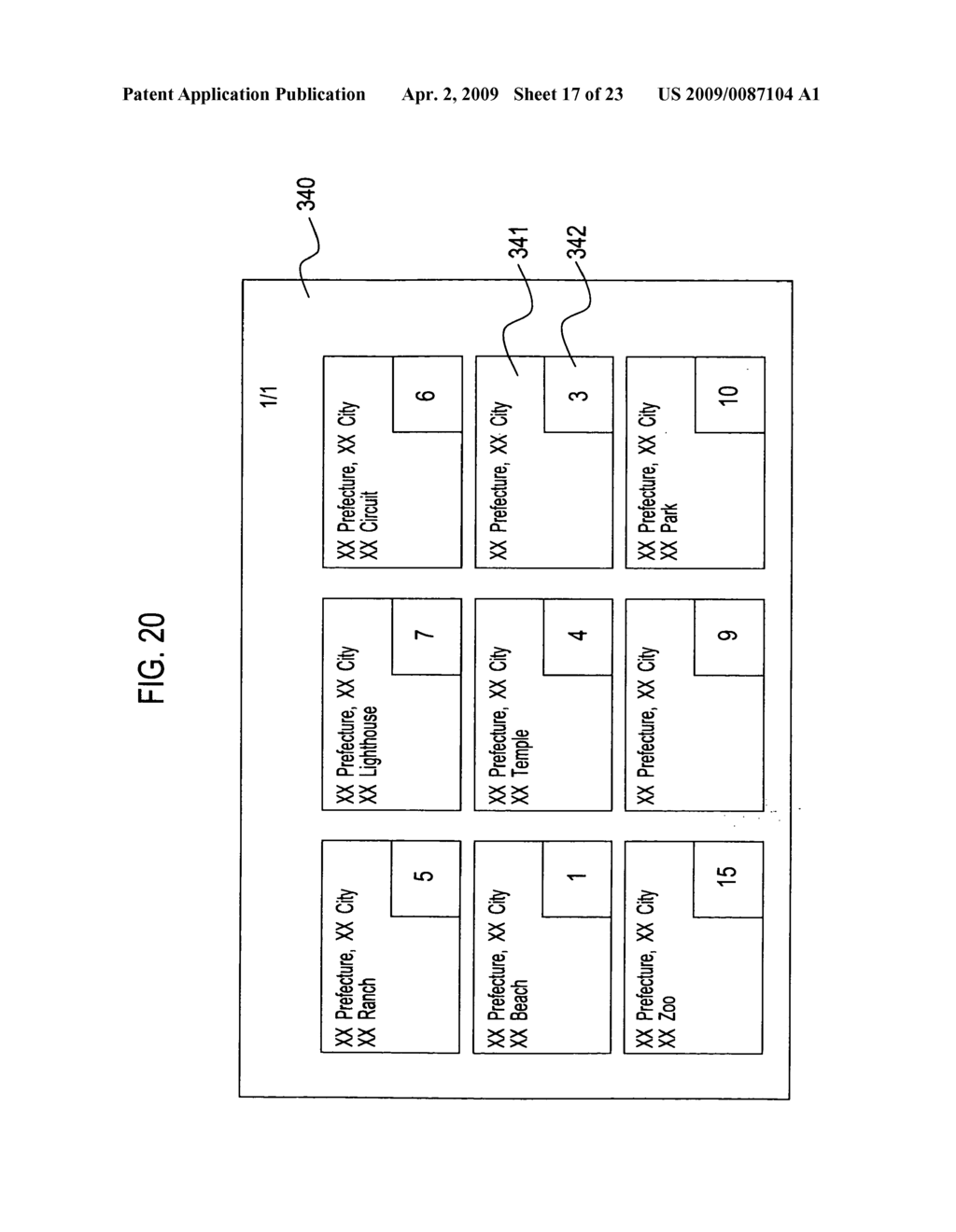 Apparatus for and method of processing image information and recording medium storing image processing program - diagram, schematic, and image 18