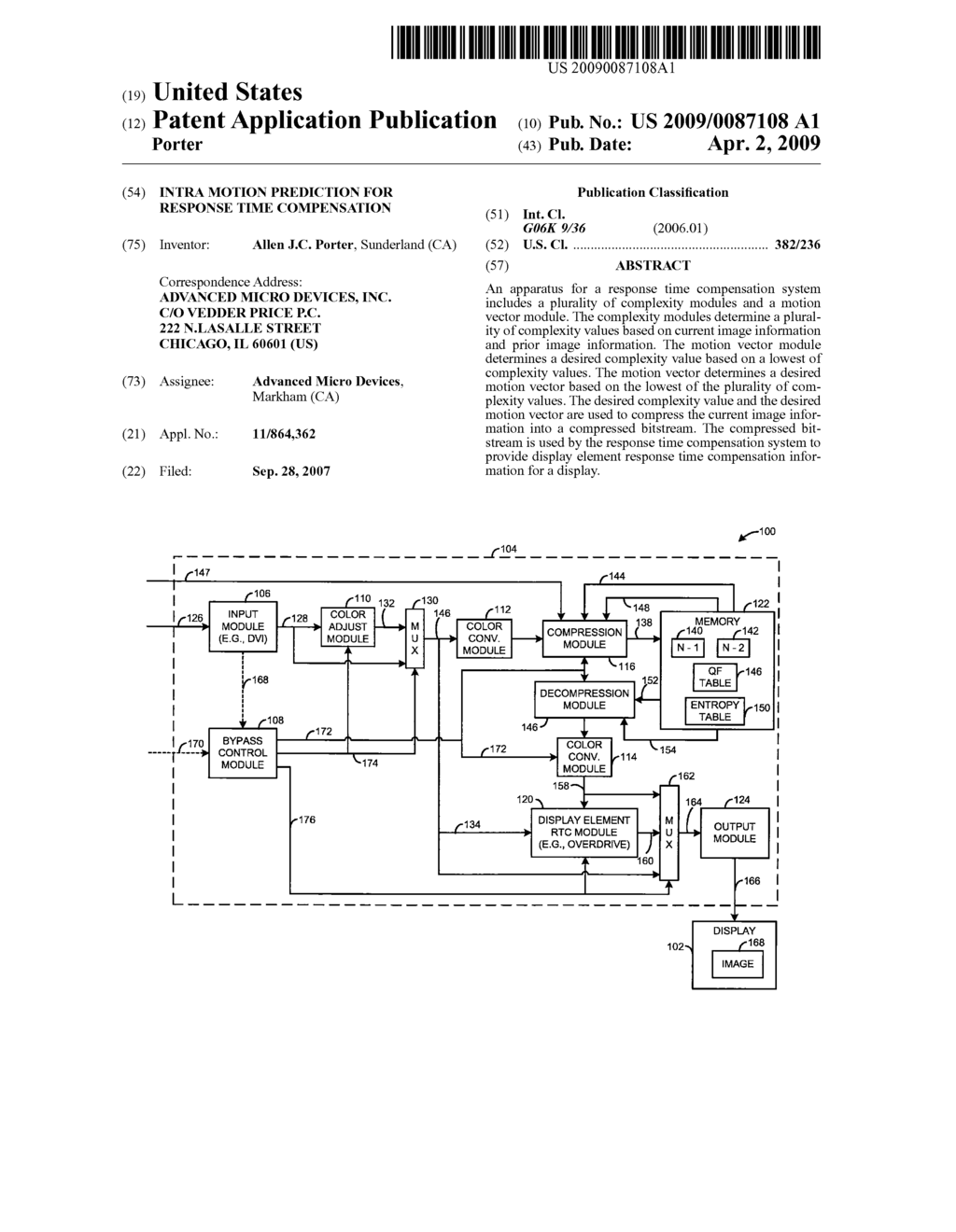 Intra Motion Prediction for Response Time Compensation - diagram, schematic, and image 01