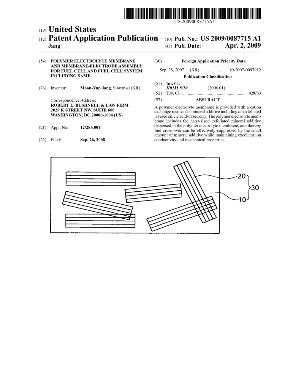 Polymer electrolyte membrane and membrane-electrode assembly for fuel cell and fuel cell system including same - diagram, schematic, and image 01