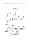 Method and system for correlating IP layer traffic and wirless layer elements in a UMTS/GSM network diagram and image