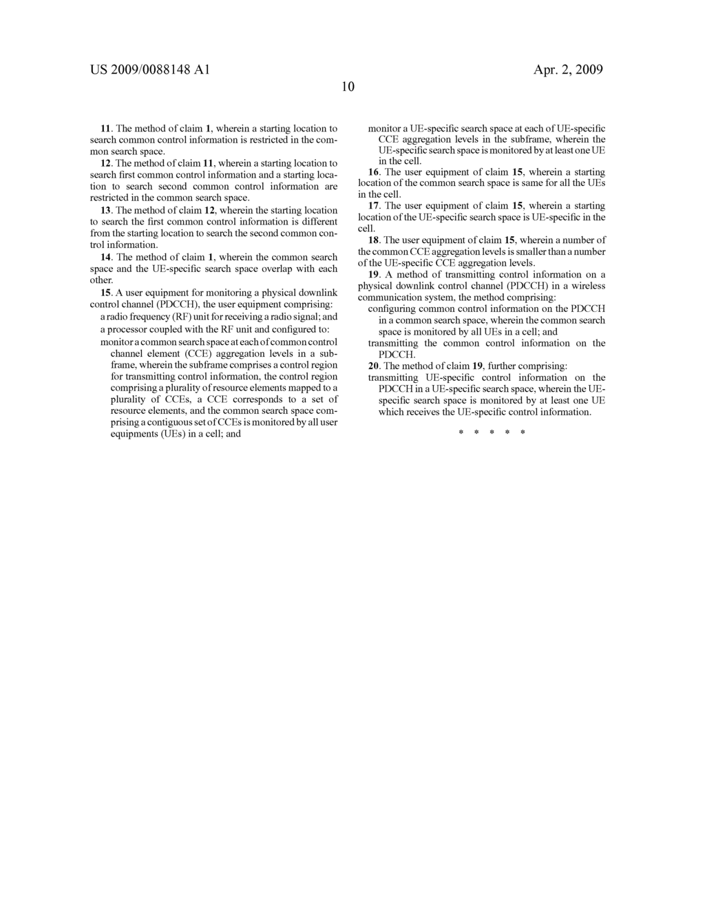 WIRELESS COMMUNICATION SYSTEM FOR MONITORING PHYSICAL DOWNLINK CONTROL CHANNEL - diagram, schematic, and image 32