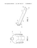 ROTATIONAL & RETRACTABLE GOLF PUTTING DEVICE diagram and image