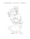  GOLF CLUB HEAD diagram and image