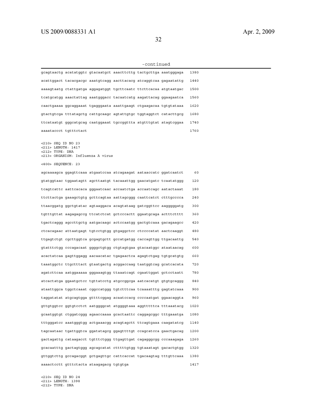 INFLUENZA VIRUS NUCLEIC ACID MICROARRAY AND METHOD OF USE - diagram, schematic, and image 36