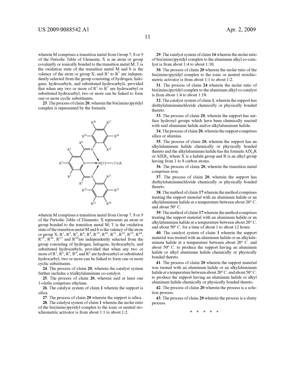 OLEFIN POLYMERIZATION CATALYSTS, THEIR SYNTHESIS AND USE - diagram, schematic, and image 12