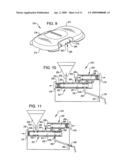 Disposable infusion device with snap action actuation diagram and image