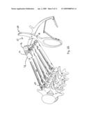 DUAL PIVOT INSTRUMENT FOR REDUCTION OF A FIXATION ELEMENT AND METHOD OF USE diagram and image